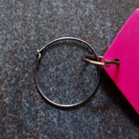 *Vintage* wooden fishbone earrings - Picture 4 of 8